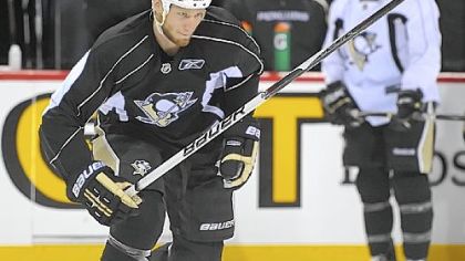 Penguins forward Jordan Staal is still recovering from a foot injury he suffered in the playoffs.