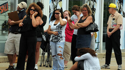 For those who had them, they spent some of the time chatting on their phones while waiting in line to buy tickets to the Paul McCartney concert.