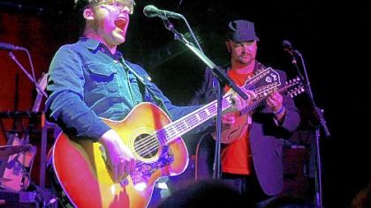 The Decemberists, including Colin Meloy, left, and Chris Funk, are among bands featured on National Public Radio's music website.