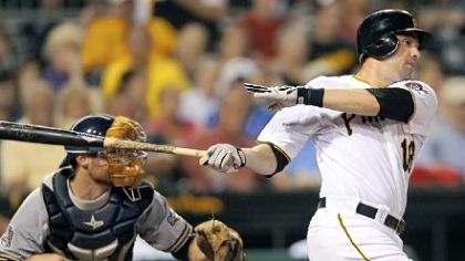 Nplayer hit for a higher average than the .533 by Neil Walker.