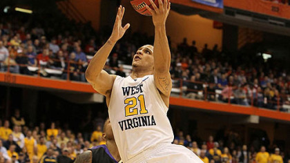West Virginia guard Joe Mazzulla.