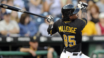 Lastings Miledge will open the second half of the season as the Pirates' starting right fielder.