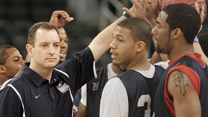Robert Morris head coach Mike Rice