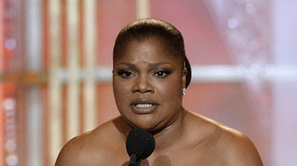 Mo'Nique: Looked like a goddess.