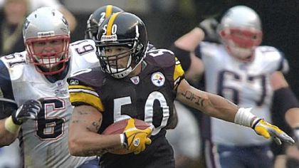Former Steelers linebacker Larry Foote.