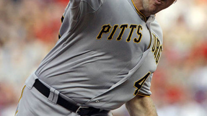 Pirates starter Ross Ohlendorf lasted six innings despite a sluggish opening.
