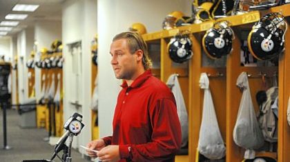 Steelers quarterback Ben Roethlisberger.
