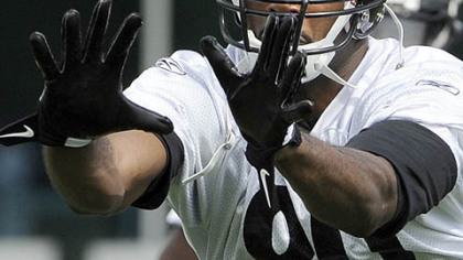 Limas Sweed at work last weekend in No. 80.