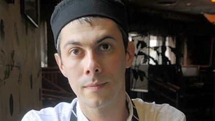 Chef Sean Davies of the Original Fish Market on Liberty Avenue, downtown.