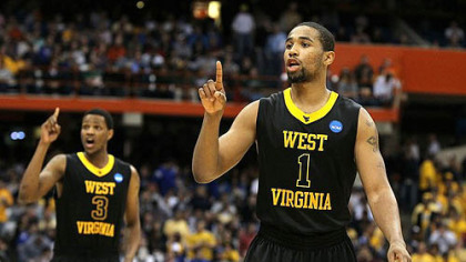 Da''Sean Butler, right, and Devin Ebanks are two of West Virginia's top rebounders. Ebanks has 272 rebounds this season while Butler has 234.