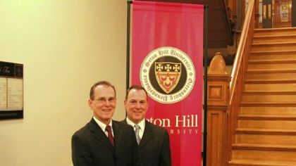 Drs. Donald, left, and Daniel Rinchuse, are brothers who are opening an orthodontics clinic and training facility with help of a $500,000 federal grant received by Seton Hill University.