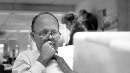 John G. Craig Jr. at the Post-Gazette in September 1988