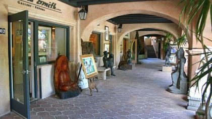 Tlaquepaque Arts & Crafts Village in Sedona is reminiscent of a century-old Mexican village. It boasts more than 40 shops, galleries and restaurants.