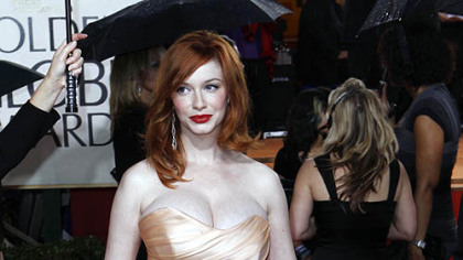 Christina Hendricks: Ruffled.