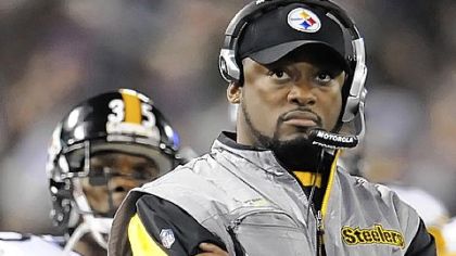 Steelers coach Mike Tomlin on his team's offseason: "The things that tripped us up in '09 we're beginning to address."