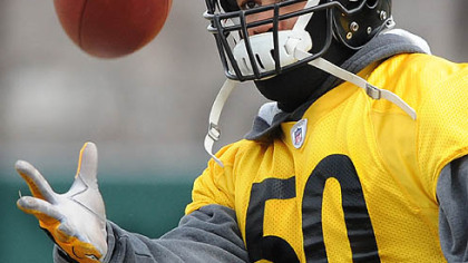 Steelers linebacker Larry Foote.