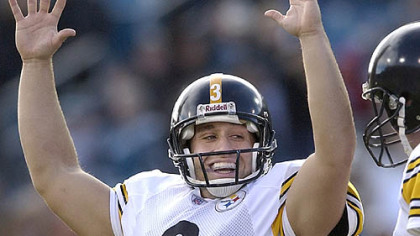 The Steelers placed the franchise tag on kicker Jeff Reed.