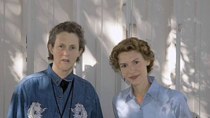 Claire Danes Temple on Claire Danes Right Portrays Temple Grandin In A New Hbo Film