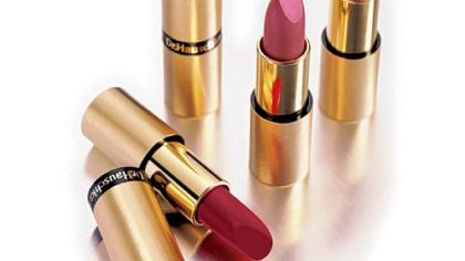 Safe Dr. Hauschka lipsticks available at Whole Foods Market.