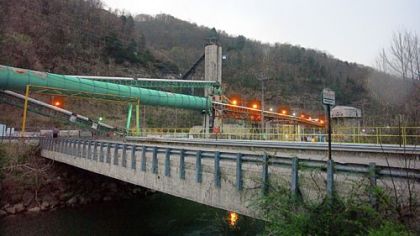 The tipple at the Upper Big Branch mine in Montcoal, W.Va.