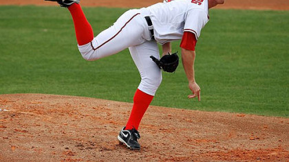 Nationals pitcher Stephen Strasburg.