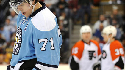 Penguins forward Evgeni Malkin is expected to miss Saturday's game against the Flyers due to a foot injury.