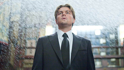 Leonardo DiCaprio is a thief who can steal secrets from other people's dreams in "Inception," directed by Christopher Nolan.