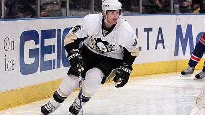 Penguins defenseman Jordan Leopold has missed four games due to a head injury.
