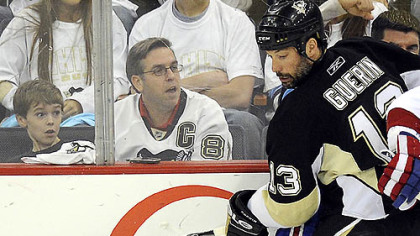 Bill Guerin is still effective on Sidney Crosby's line, but he will be 40 in November.