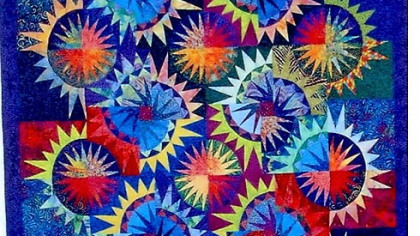 "So What Color is Missing?" by Barbara Heitzenroder, quilted by Carol Selepek