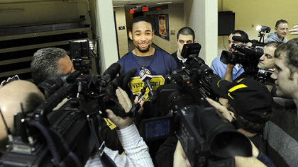 West Virginia guar Da'Sean Butler: "For us to win, this would uplift this state so positively. ... West Virginia, people say, doesn't have much. And to win this championship would give these people something they would be able to call their own."
