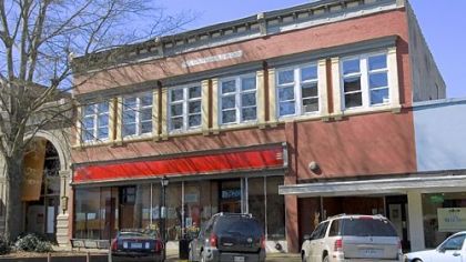Capital City nightclub is located in the left side of this building in Milledgeville, Ga.