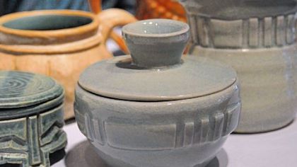 Pottery by Gary Pletsch at Penn Avenue Pottery.