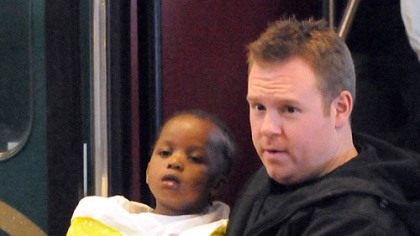 The orphans are taken into Children's Hospital for medical examinations and some rest.