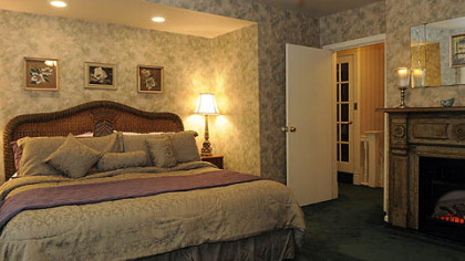 The master bedroom.