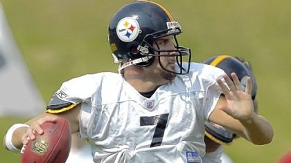 Steelers quarterback Ben Roethlisberger is not permitted to practice with the team.