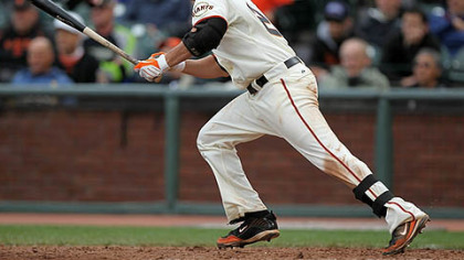 Freddy Sanchez is batting .327 for the Giants after missing seven weeks to shoulder surgery.