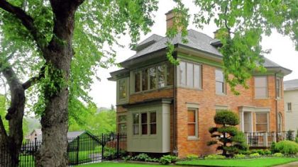 David Oliver, namesake of Oliver High School, built this house in 1895 on Termon Avenue for his daughter Norah and her husband, Charles Shoemaker. It's one of 11 houses on the Brighton Heights House Tour.