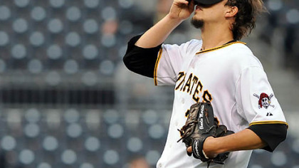 Pirates pitcher Charlie Morton on his struggles: "I'm just working to make sure that I can really get back to where I want to be, do everything that I want to do in baseball."
