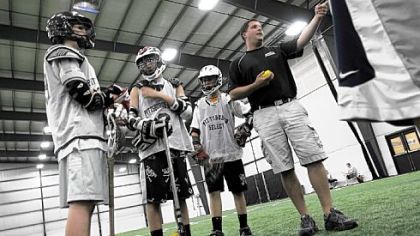 Southpointe Fieldhouse is owned by Matt Giglotti, who also coaches Pittsburgh Select lacrosse team.