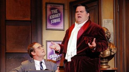 Jim Stanek, a Cranberry native and CMU alum, as Leo Bloom and John Treacy Egan as Max Bialystock in Pittsburgh CLO's "The Producers."
