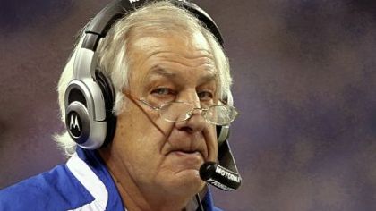 Colts offensive coordinator Tom Moore.