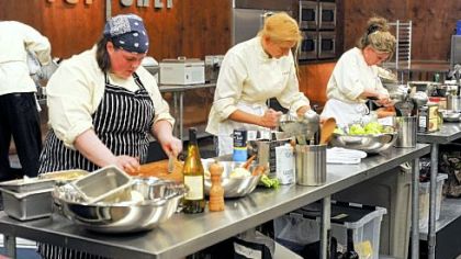 When "Top Chef" starts a new season tonight, among the contestants will be, from left, Tracey Bloom, Jacqueline Lom and Andrea Curto-Randazzo.