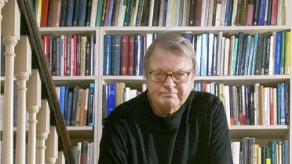 Author Garry Wills at his home in Evanston, Ill.