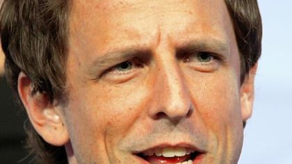 Seth Meyers -- Prefers writing for other people.