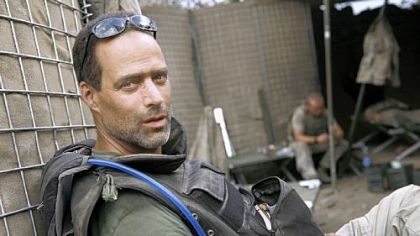 Sebastian Junger spent 15 months with U.S. Army in Afghanistan.