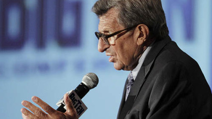 Penn State coach Joe Paterno on the Big Ten's expansion: "I have a lot of confidence that the people who are going to make the decision will give it the thought that it's going to take to do a good job and will come up with something that will be good for the Big Ten."