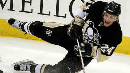 Penguins forward Matt Cooke.