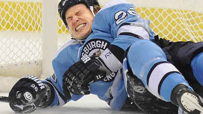 Penguins forward Ruslan Fedotenko has recorded 16 points this season.