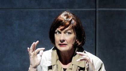 Broadway veteran and Butler native Michele Pawk plays all the roles in the City Theatre production of Robert Hewett's "The Blonde, the Brunette and the Vengeful Redhead."